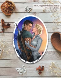Image 4 of Ruhn & Lidia - SJM Licensed Print / Page overlay/ Sticker/ Button Pin