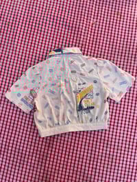 Image 2 of Feedsack Cropped Blouse MEDIUM