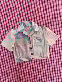 Image 1 of Full- O-Pep Cropped Blouse MEDIUM