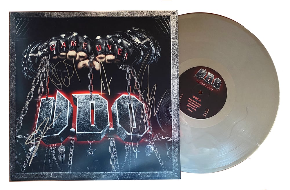Image of UDO - Game Over - AUTOGRAPHED VINYL DOUBLE LP