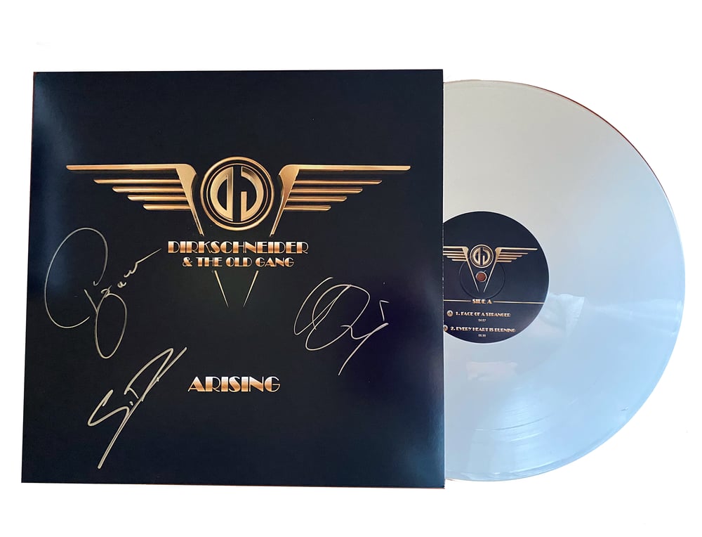 Image of DIRK AND THE OLD GANG - Arising - AUTOGRAPHED VINYL LP - UDO / ACCEPT