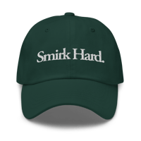 Image 5 of The "Smirk Hard." Dad Hat