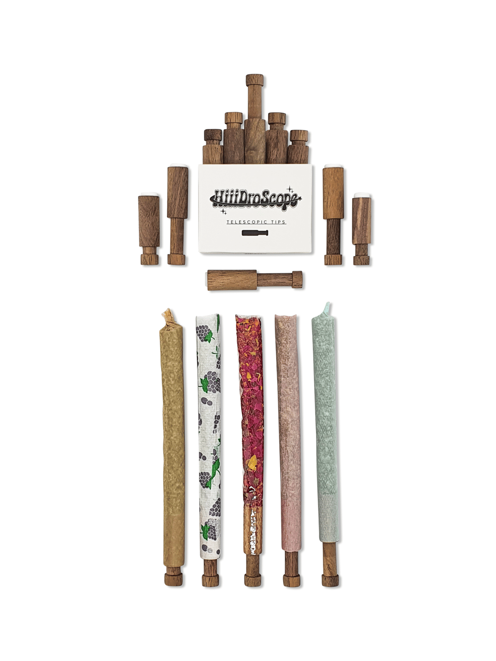 HiiiDroScope - Telescopic Tips - Box of Five (5)