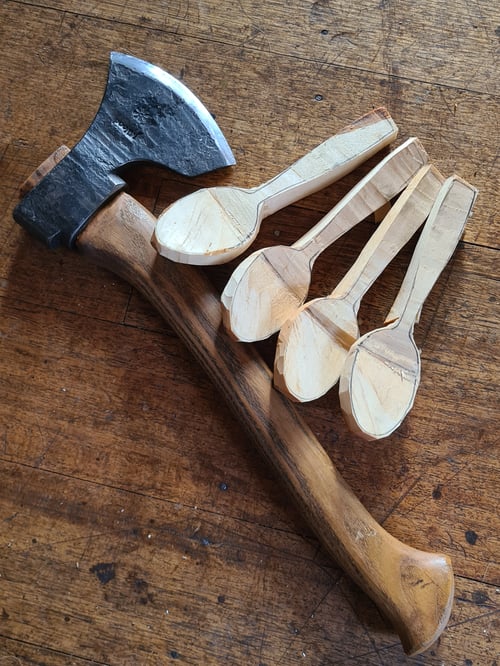Image of Spoon & Kuksa Carving Blanks Greenwood 