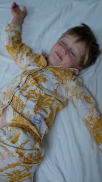Image 3 of Pyjama enfant - Toile de Jouy curry