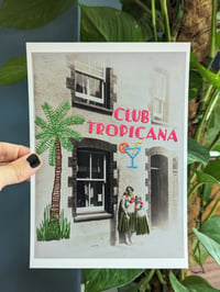 Image 1 of Club tropicana giclee print