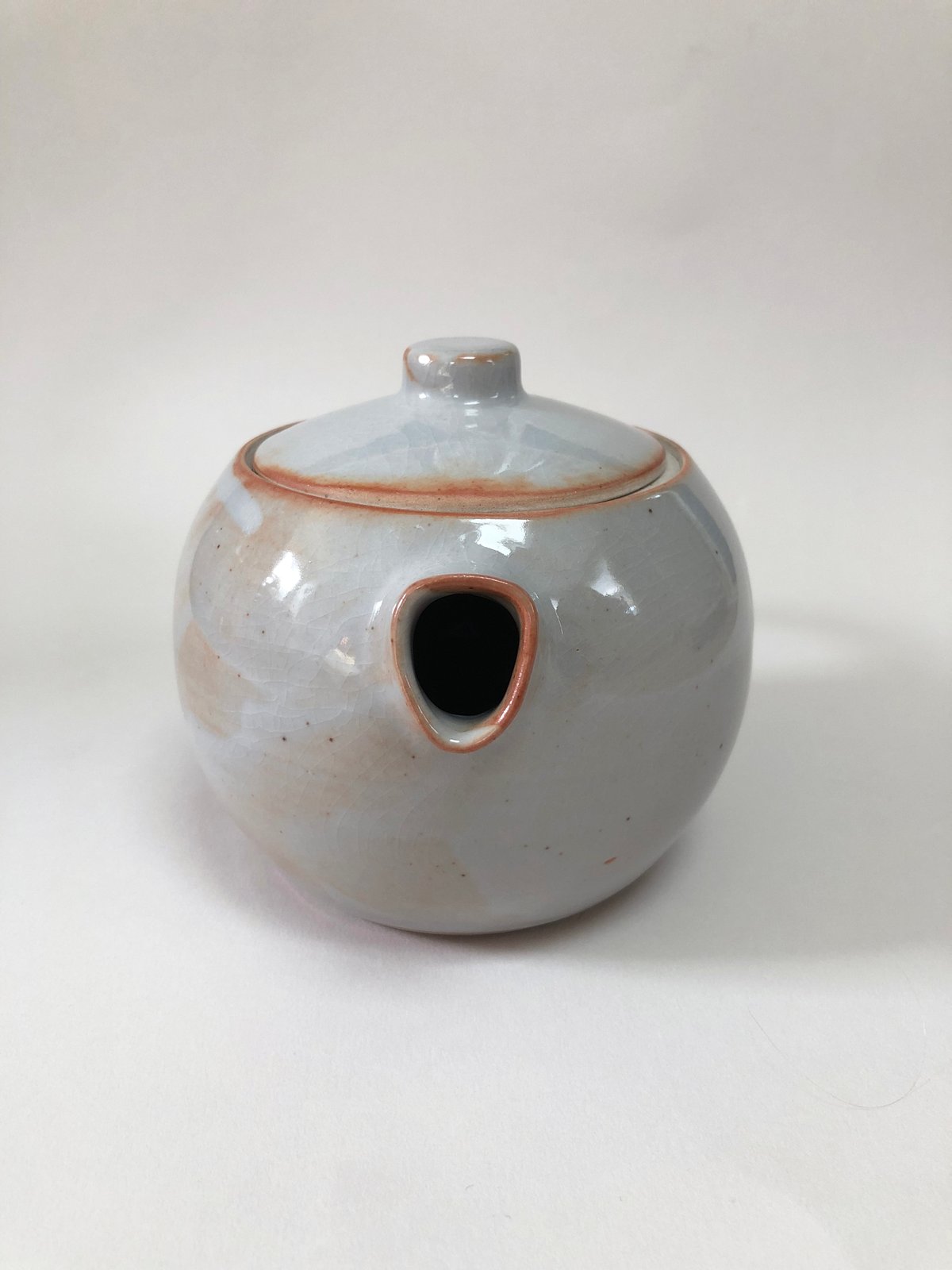 Shino Teapot | Souza Ceramics