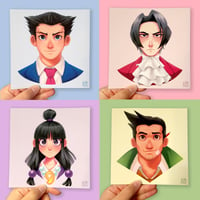 Image 1 of Ace Attorney Prints