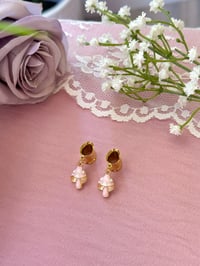 Image 1 of Pink Mushrooms (Gold)