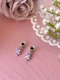 Image 1 of Purple Mushrooms (Silver)