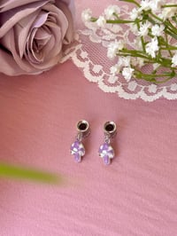 Image 2 of Purple Mushrooms (Silver)