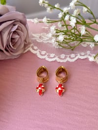 Image 2 of Red Mushrooms (Gold)