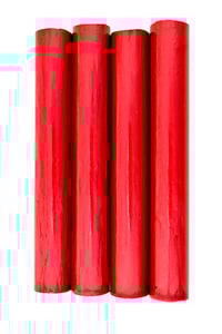 Image 2 of Well Red Section and Accent bespoke pen blanks! High pressure cured Alumilite. Bespoke ready!