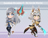 Xenoblade Chronicles 3 - Melia & Nia 3 in Acrylic Charms