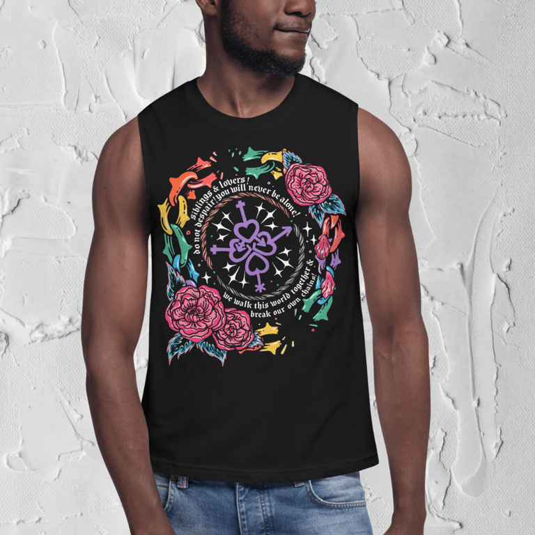 Queer Siblings & Lovers Unisex Tank