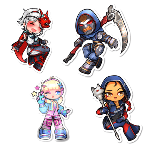 Apex Chibi Stickers  