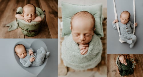 Image of Simply Wrapped Newborn Session