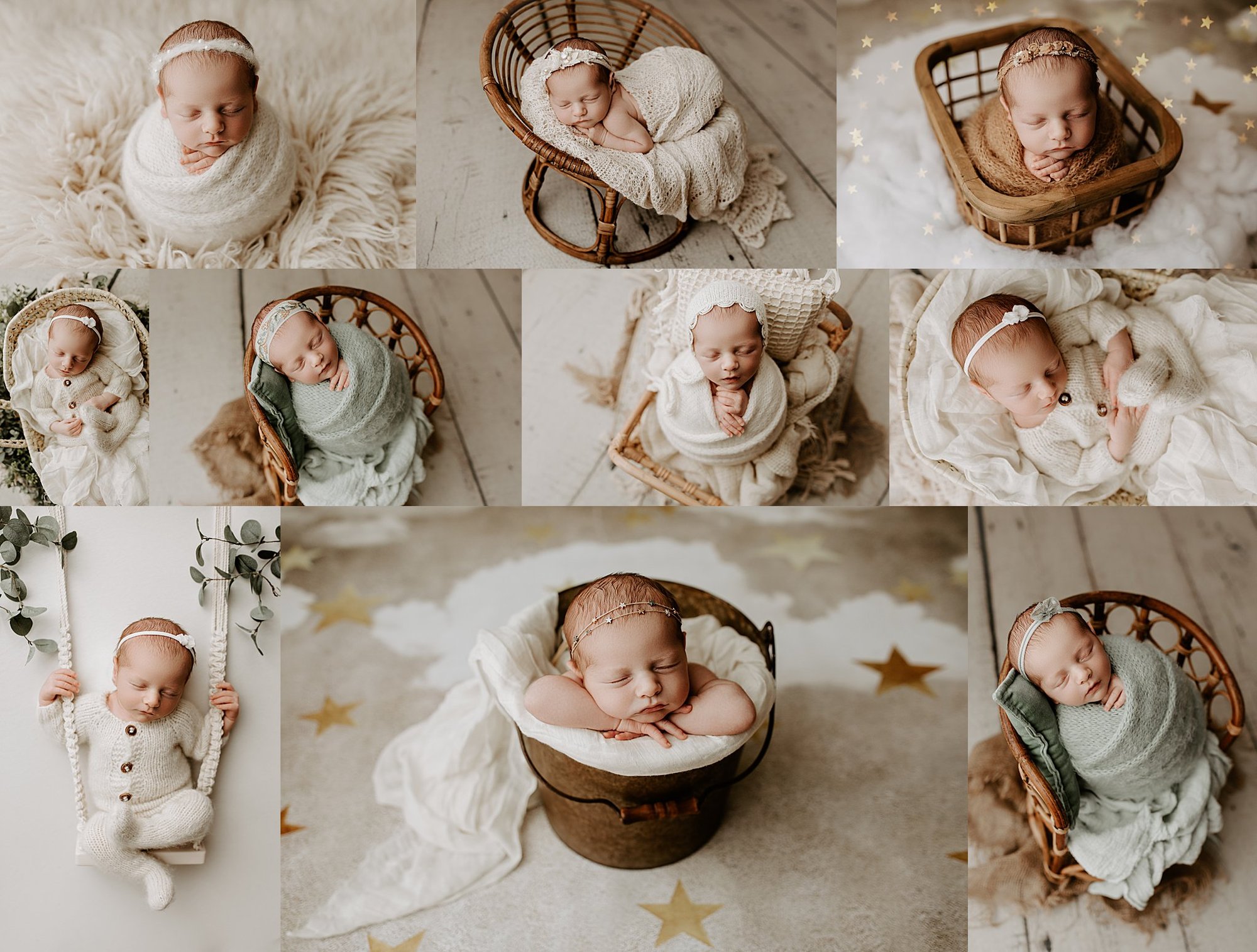 Simply Wrapped Newborn Session