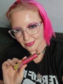 Tickle Me Pink Matte Metallic Glitter Lip Stain