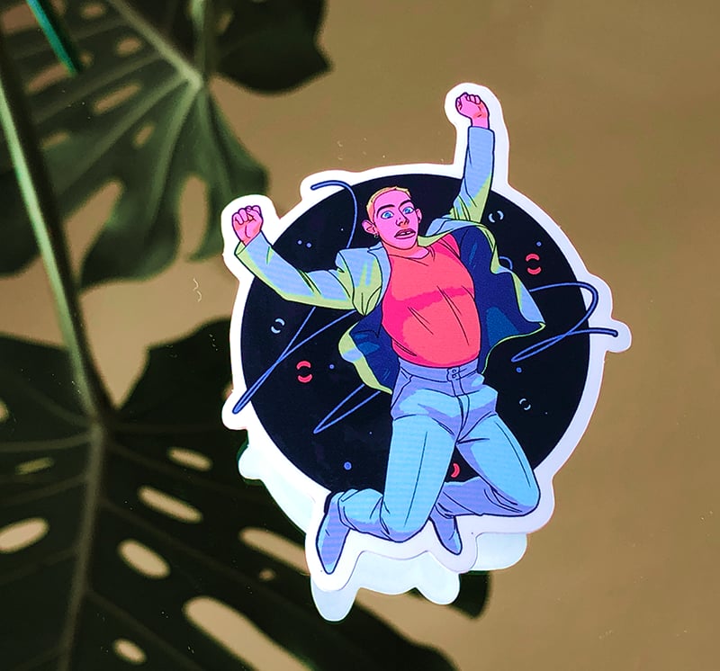 SUPERPOSE: JUMP stickers