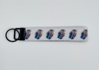 Yoongi Fire Hands Key Fob - Made To Order