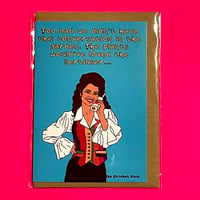 Image 1 of Fran Fine ‘The Nanny’ Greetings Card