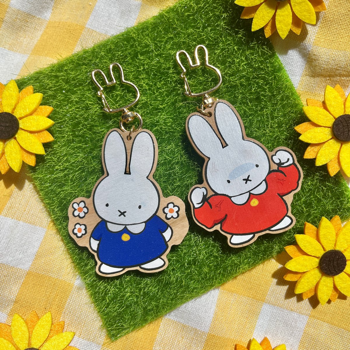 Image of Miffy Wooden Charm