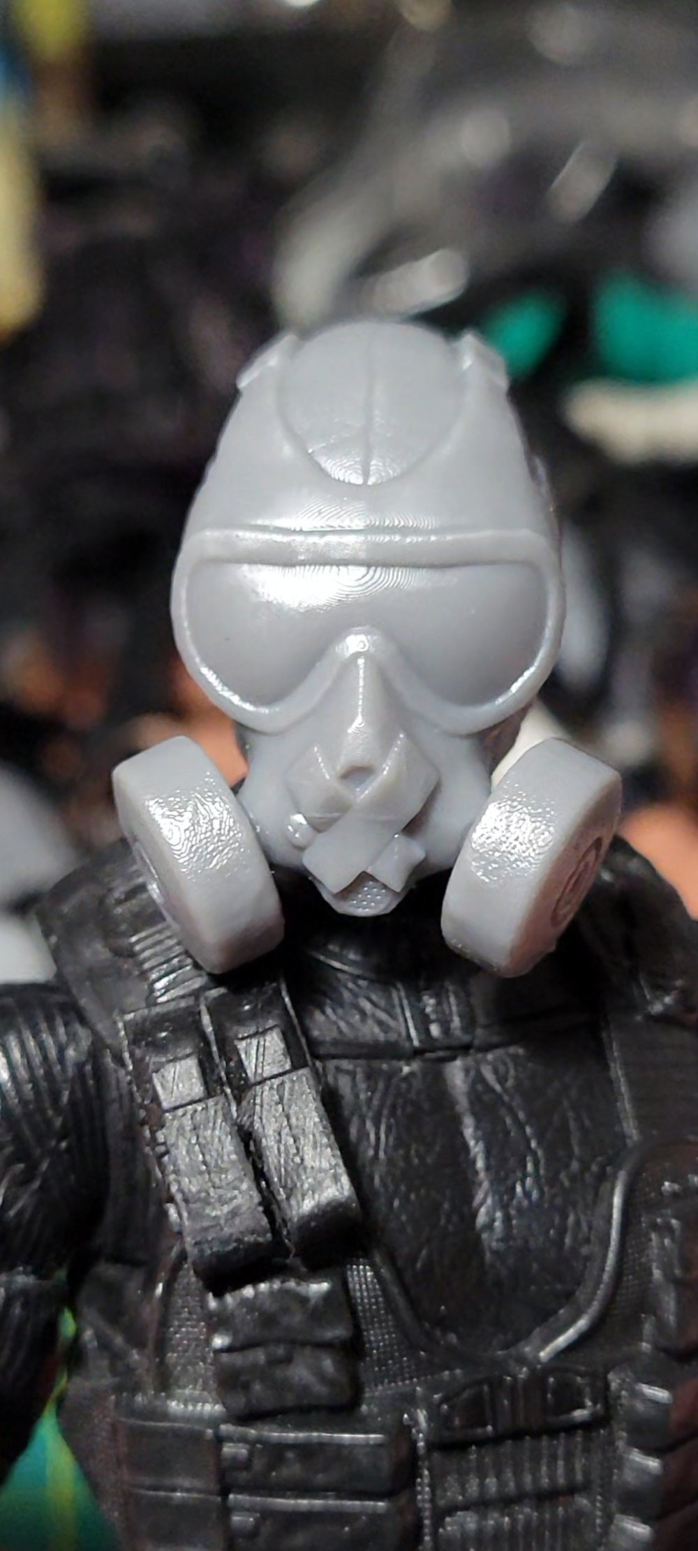 Rainbow 6 seige headsculpts.