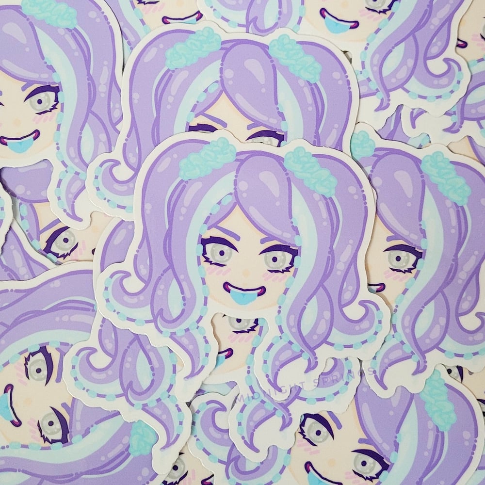 Image of Monster Girl Series 1 Large size Vinyl Stickers