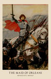 Gerard of Arc Postcard Print 