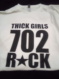 Image 4 of THICK GIRLS ROCK IN EVERY AREA CODE TSHIRT"!!