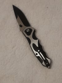 Image 1 of Folding Knife with Pocket Clip and Glass Braker