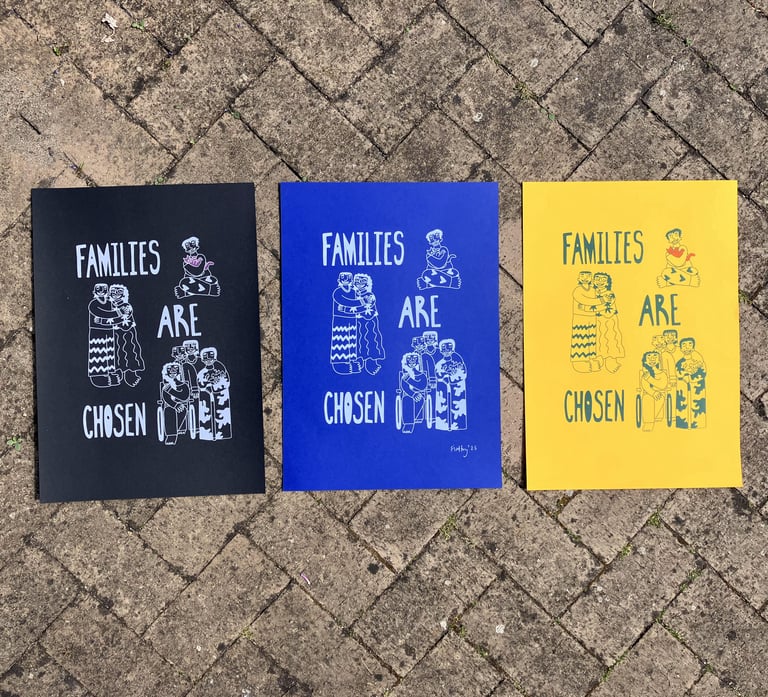 FAMILIES ARE CHOSEN