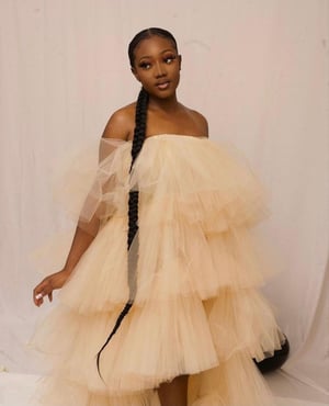 Image of LOVELLE TULLE DRESS
