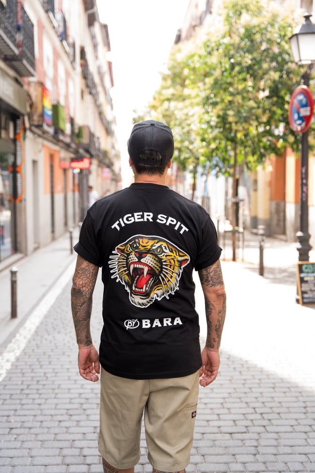 BARA X TIGER SPIT T -SHIRT