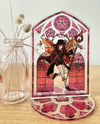 Hu Tao Butterfly Stained Glass Acrylic Standee