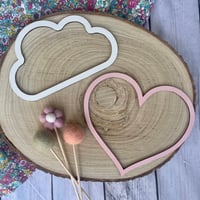 Image 1 of Cloud And Heart Decoration
