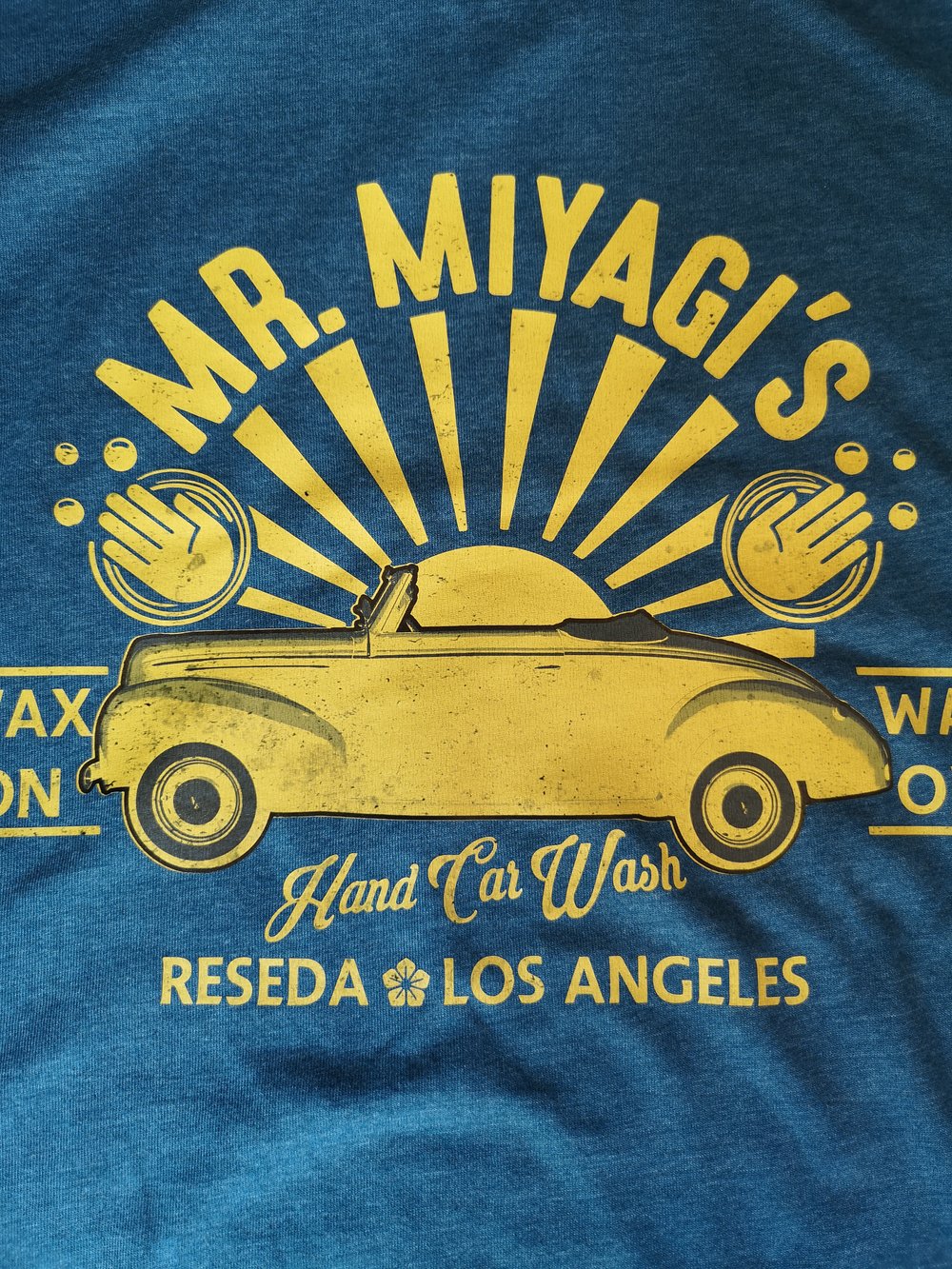 Image of Mr Miyagi's Car Wash Limited Edition T-Shirt