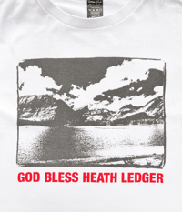 Image 3 of '08 Number (N)ine God Bless Heath Ledger Tee - 2