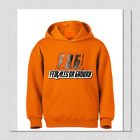 Image 2 of Orange Hoodie FOG