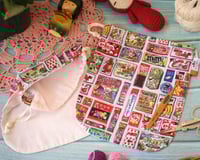 Image 2 of Petit Sac à Projets non doublé /Pochon Sucreries Japonaises
