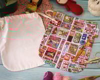 Image 3 of Petit Sac à Projets non doublé /Pochon Sucreries Japonaises