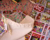 Image 4 of Petit Sac à Projets non doublé /Pochon Sucreries Japonaises