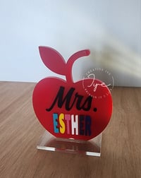 Image 2 of Apple Name Plaque