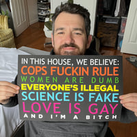 Image 1 of IN THIS HOUSE WE BELIEVE POSTER