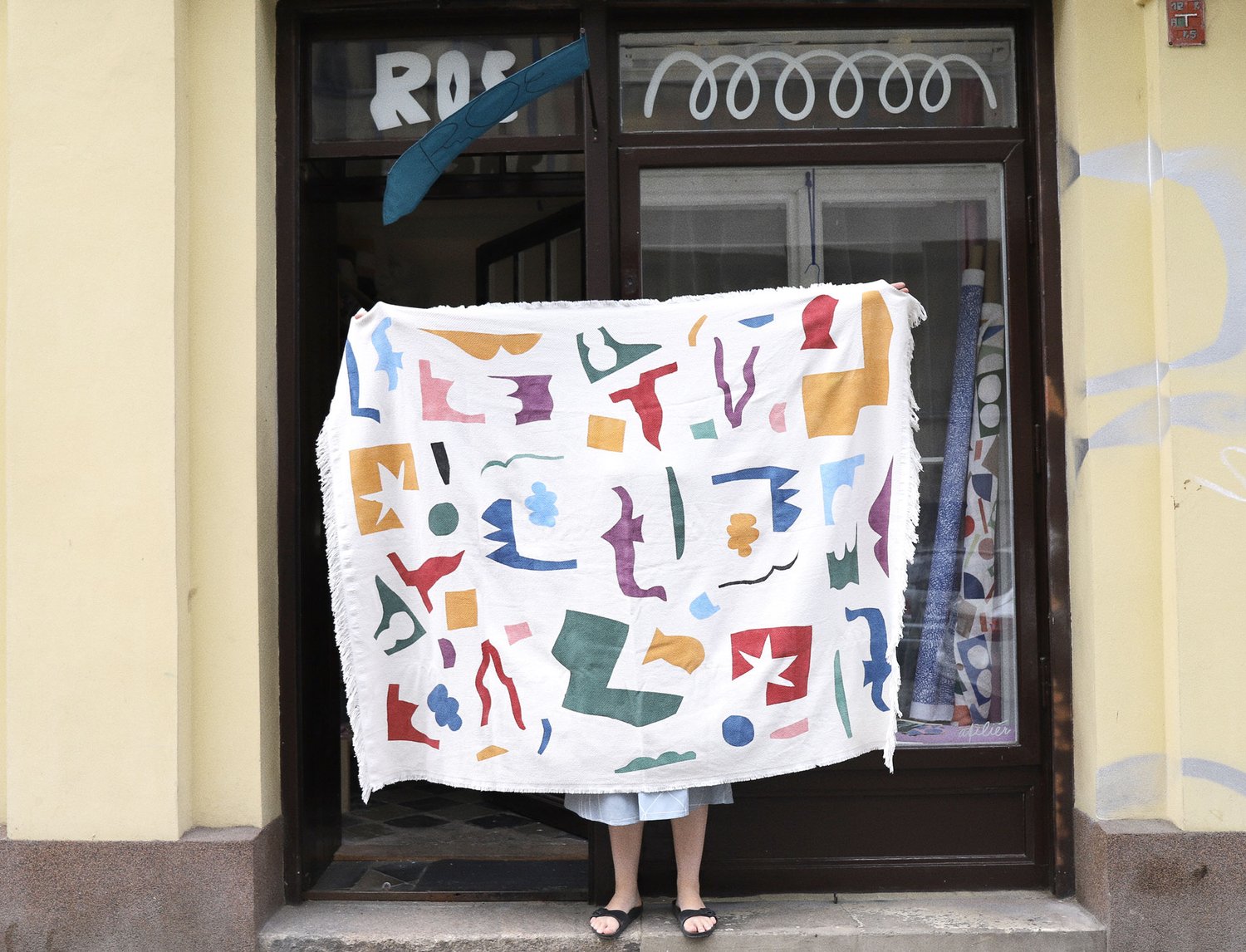 Image of CUT OUTS BLANKET