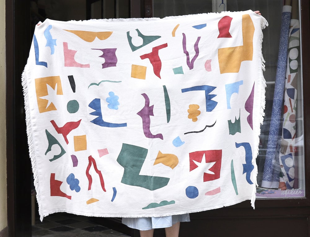 Image of CUT OUTS BLANKET