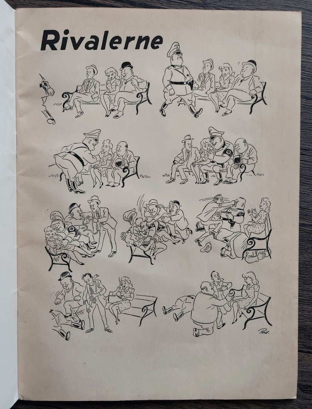 Bid og Vid, Tegninger af Herluf Bidstrup (Bite and Know, Drawings by Herluf Bidstrup)