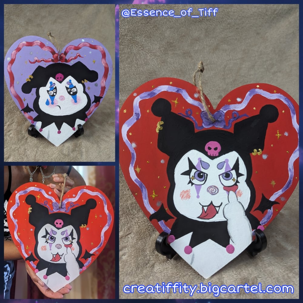 Image of "Kuromi's Heart" Paintings