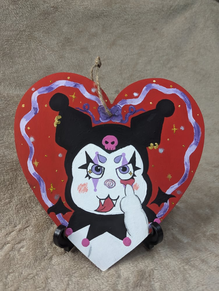 Image of "Kuromi's Heart" Paintings